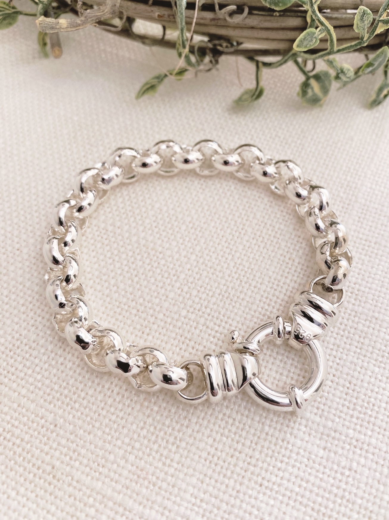 Silver Chunky Chain Bracelet | Marla Aaron